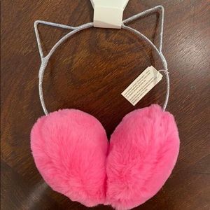 Tucker + Tate black cat ear muffs